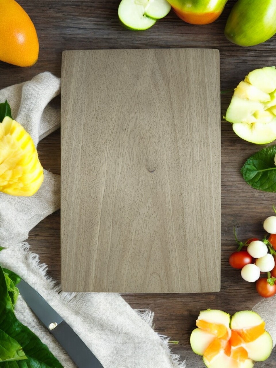 Mango Wood Cutting Board, Solid Single-Piece Chopping Block - Image 11