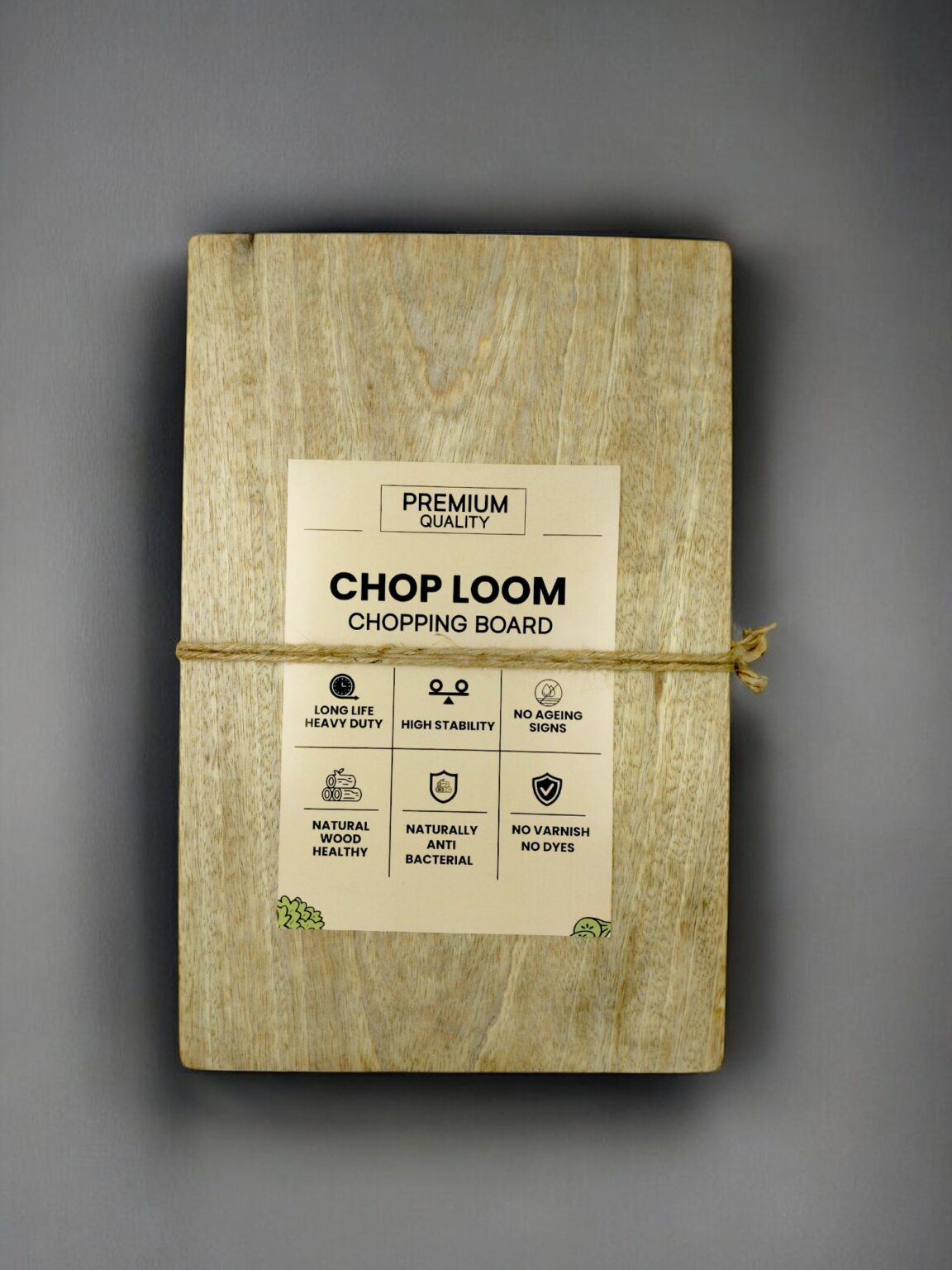 Mango Wood Cutting Board, Solid Single-Piece Chopping Block - Image 12